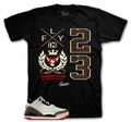 Retro 3 World's Best Dad Flight Crest Shirt
