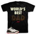 Retro 3 World's Best Dad Shirt