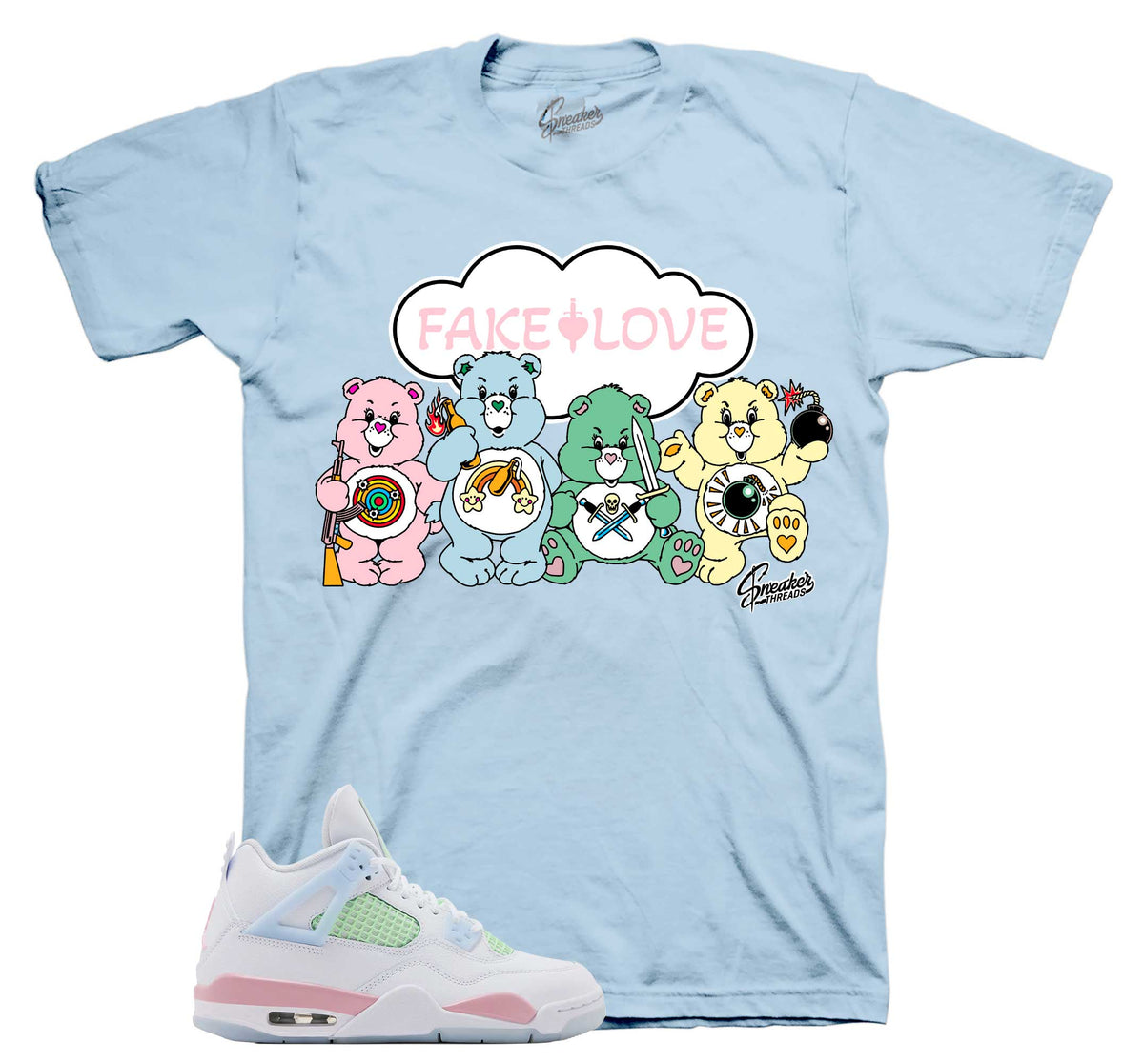 Retro 4 GS Valentine's Day Bears Shirt