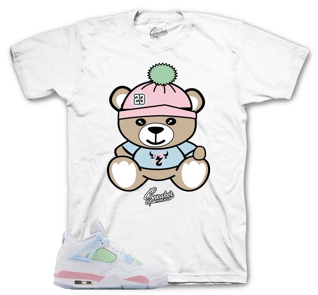 Retro 4 GS Valentine's Day Sneaker Bear Shirt
