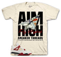 Retro 4 Brick After Brick Aim High Shirt