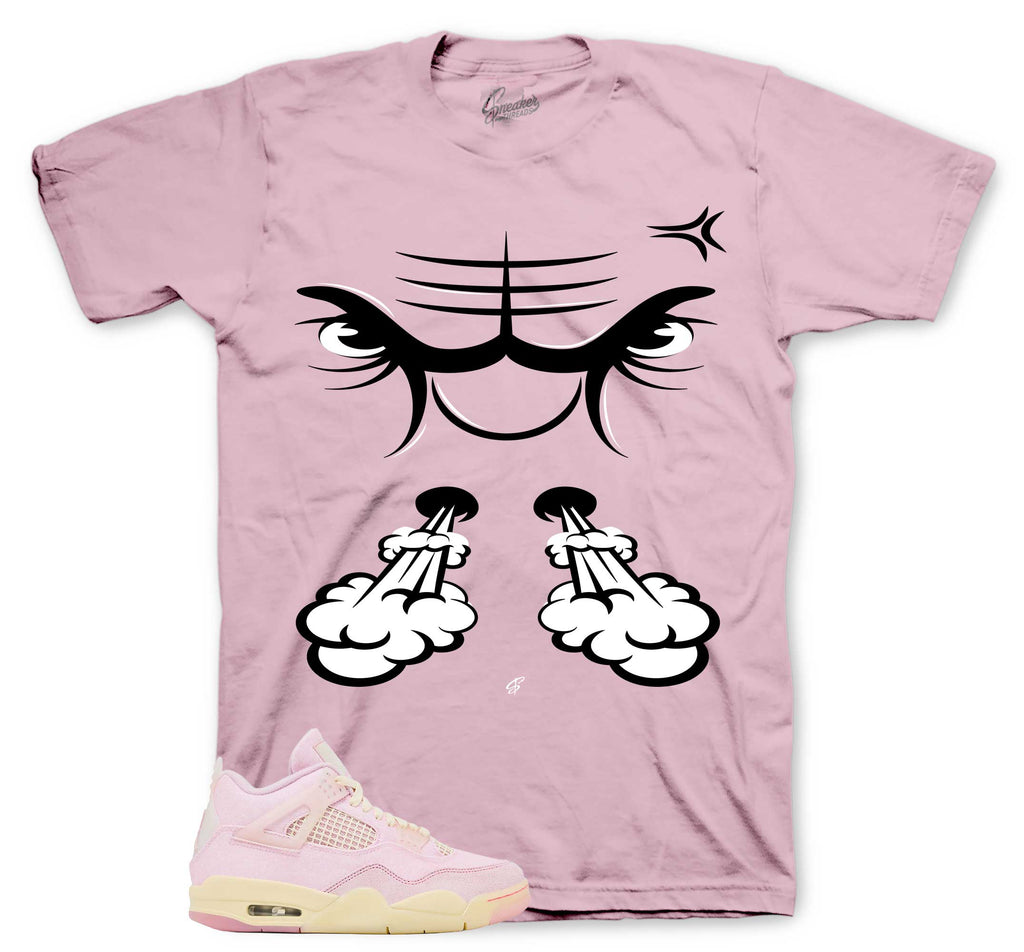 Retro 4 Iced Carmine Raging Face Shirt