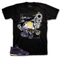 Retro 4 Imperial Purple Born ill Shirt