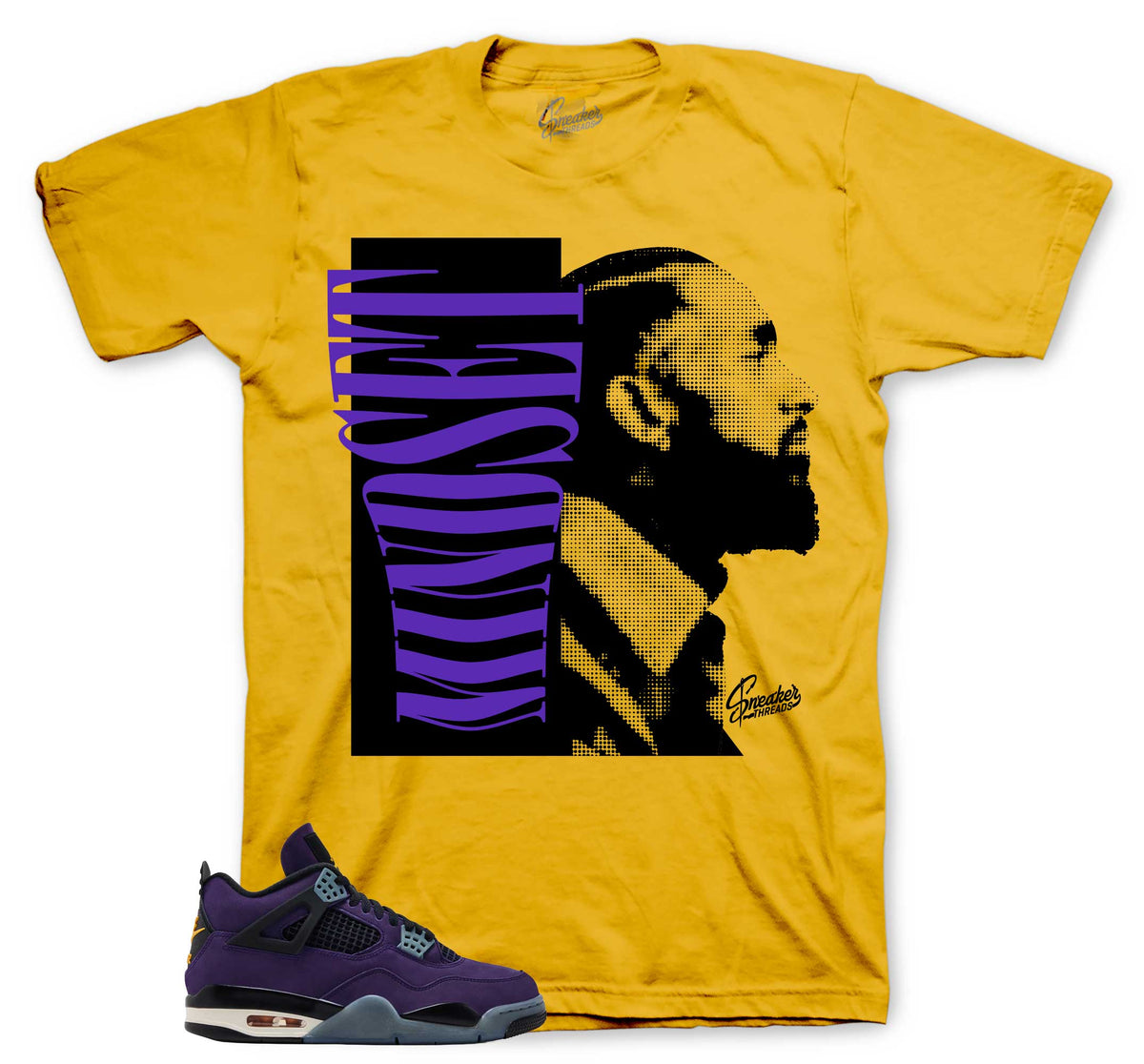Retro 4 Imperial Purple Mindset Shirt
