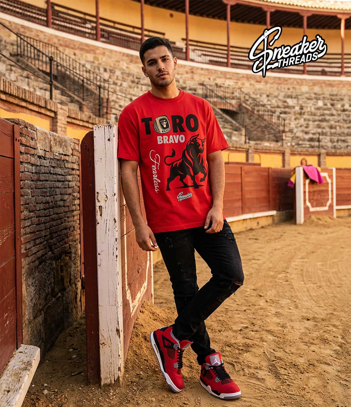 Retro 4 Toro Bravo Fearless Shirt