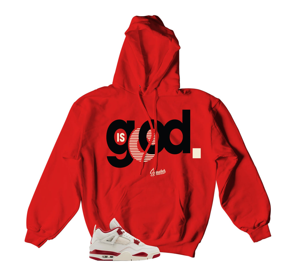 Retro 4 Valentine's Day God Is Good Hoody