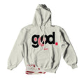 Retro 4 Valentine's Day God Is Good Hoody
