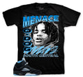Retro 5 Black Carolina Nineties Shirt