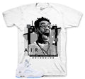 Retro 5 White Metallic Buggin Out Shirt