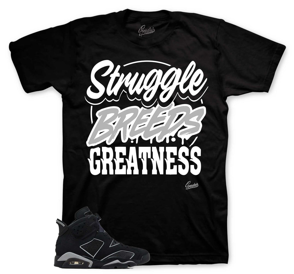 Retro 6 Cap & Gown Struggle Breeds Shirt