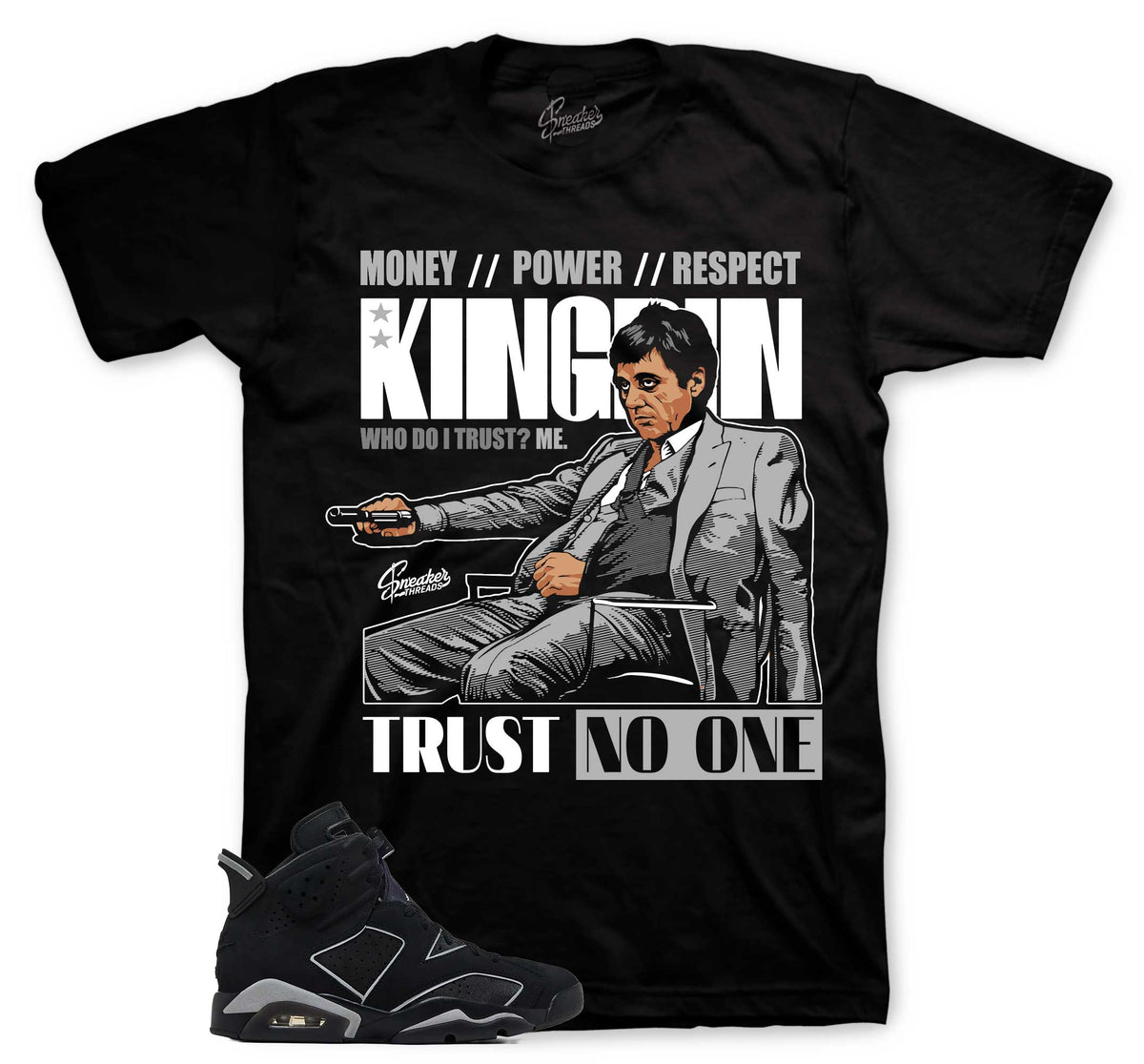 Retro 6 Cap & Gown Trust Issues Shirt