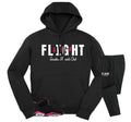 Retro 6 Infrared Flight Hoodie Jogger Set