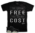 Retro 6 Low Blackout Cost Shirt