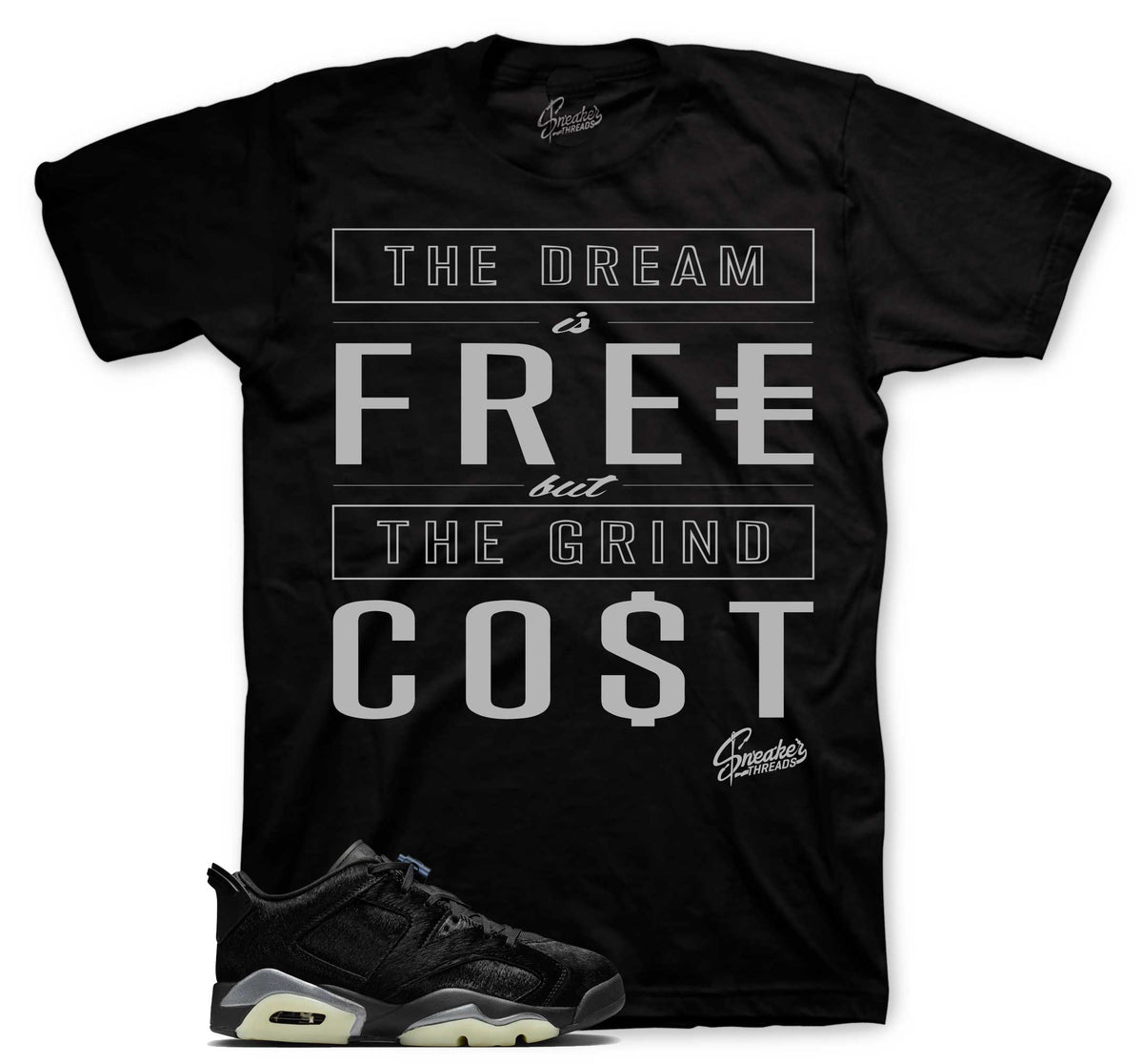 Retro 6 Low Blackout Cost Shirt