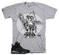 Retro 6 Cap & Gown Archangel Shirt