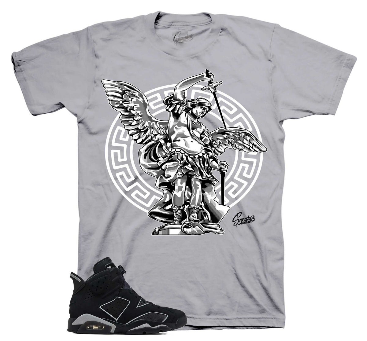Retro 6 Cap & Gown Archangel Shirt