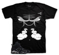 Retro 6 Cap & Gown Raging Face Shirt
