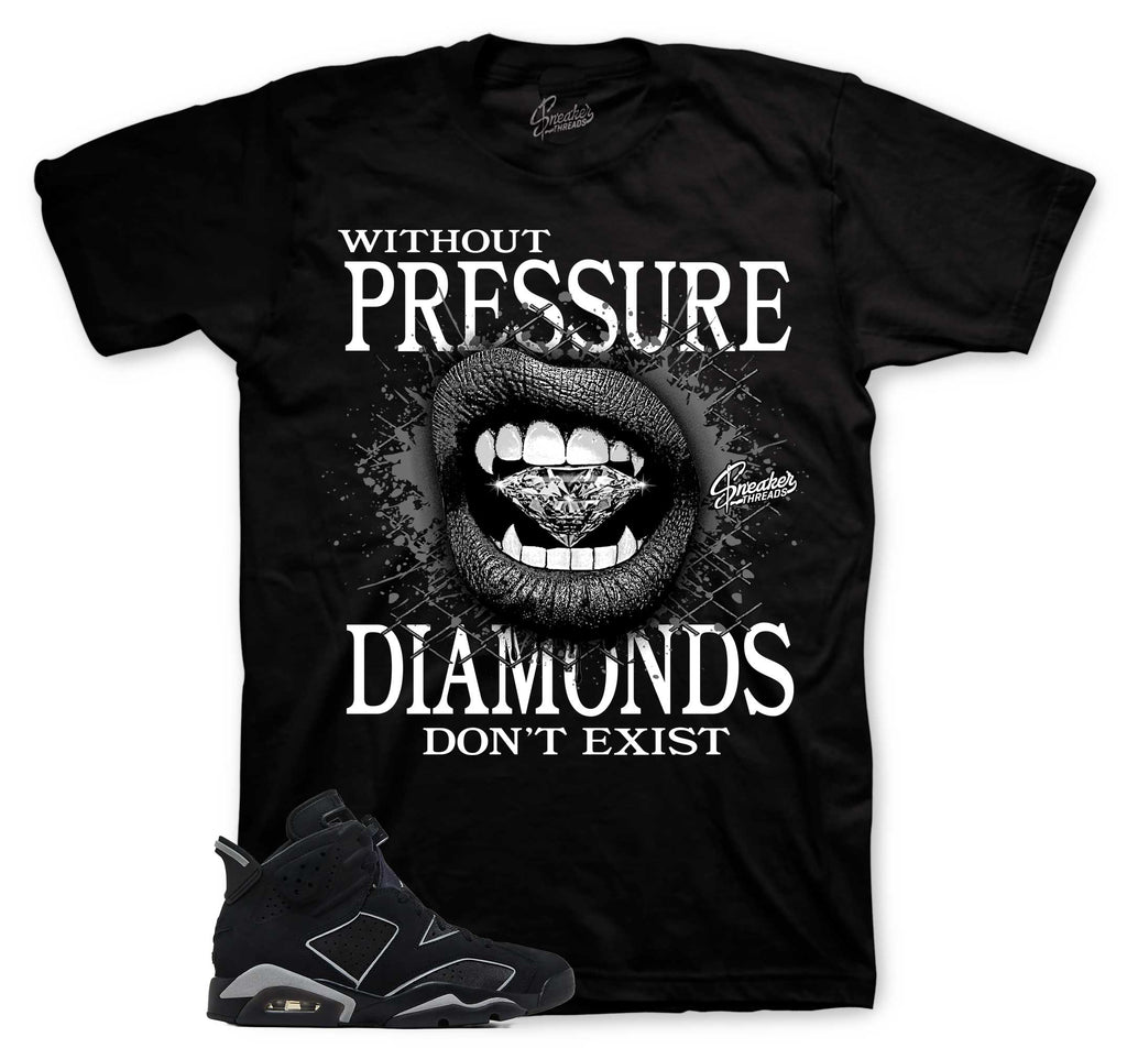 Retro 6 Cap & Gown Without Pressure Shirt