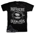 Retro 6 Cap & Gown Without Pressure Shirt