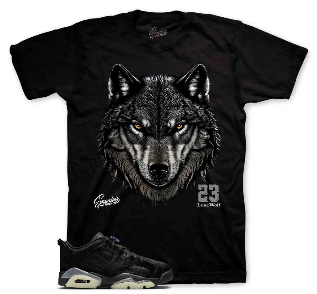 Retro 6 Low Blackout Fearless Shirt
