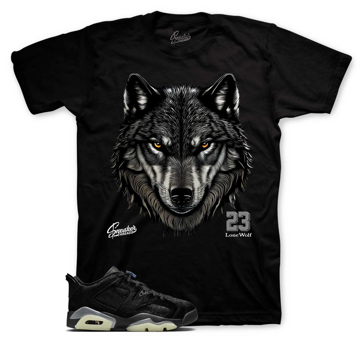 Retro 6 Low Blackout Fearless Shirt
