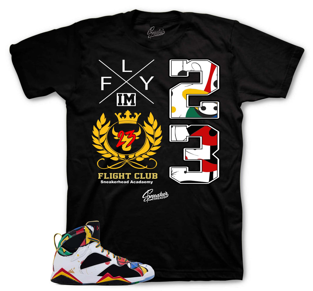Retro 7 Miro Flight Crest Shirt