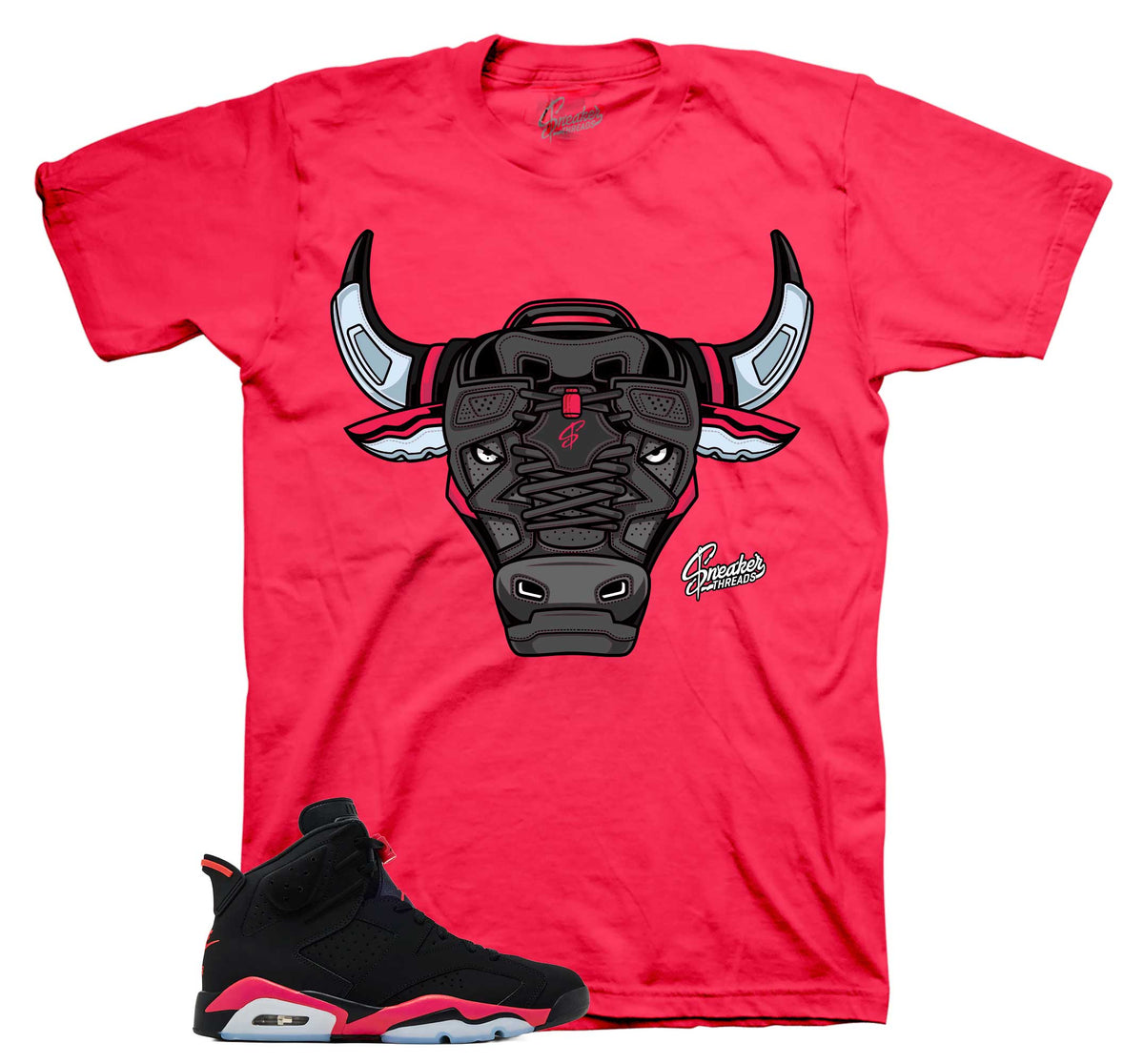 Retro 6 Infrared War Bully Shirt