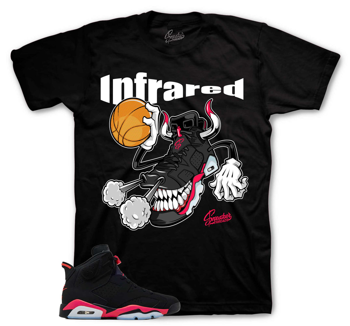 Retro 6 Infrared Fly Kicks Shirt