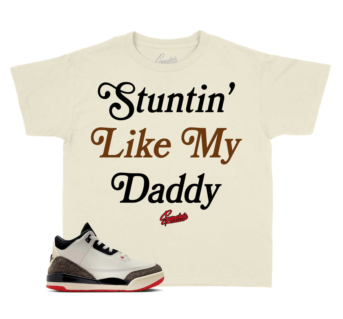Kids - World's Best 3 Stuntin Like Dad Shirt