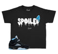 Kids - Black Carolina 5 Spoiled Shirt