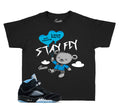 Kids - Black Carolina 5 Money Over Love Shirt