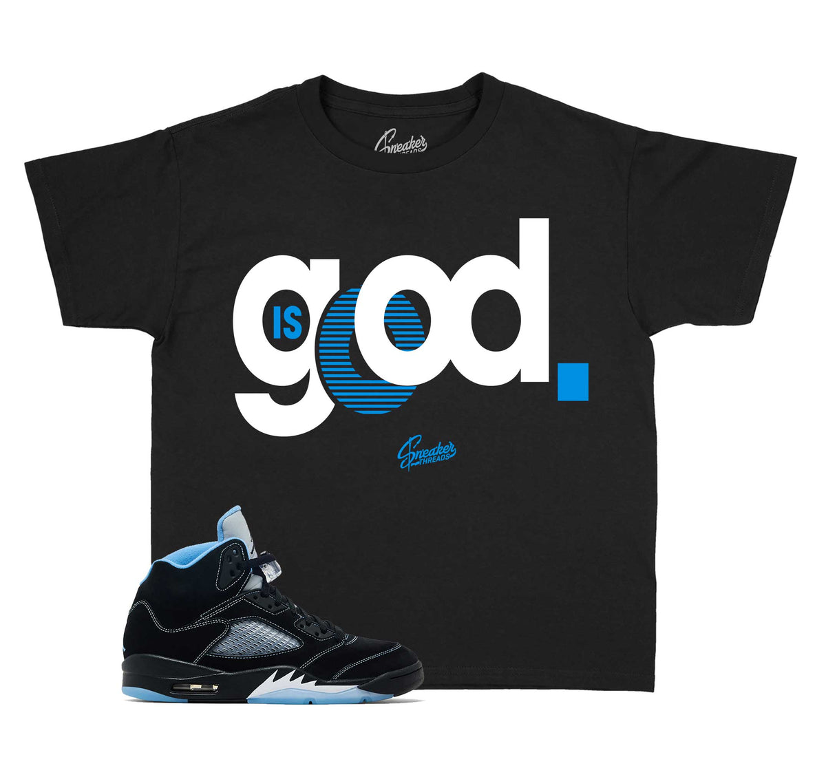 Kids - Black Carolina 5 God is Good Shirt