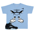 Kids - Black Carolina 5 Raging Face Shirt
