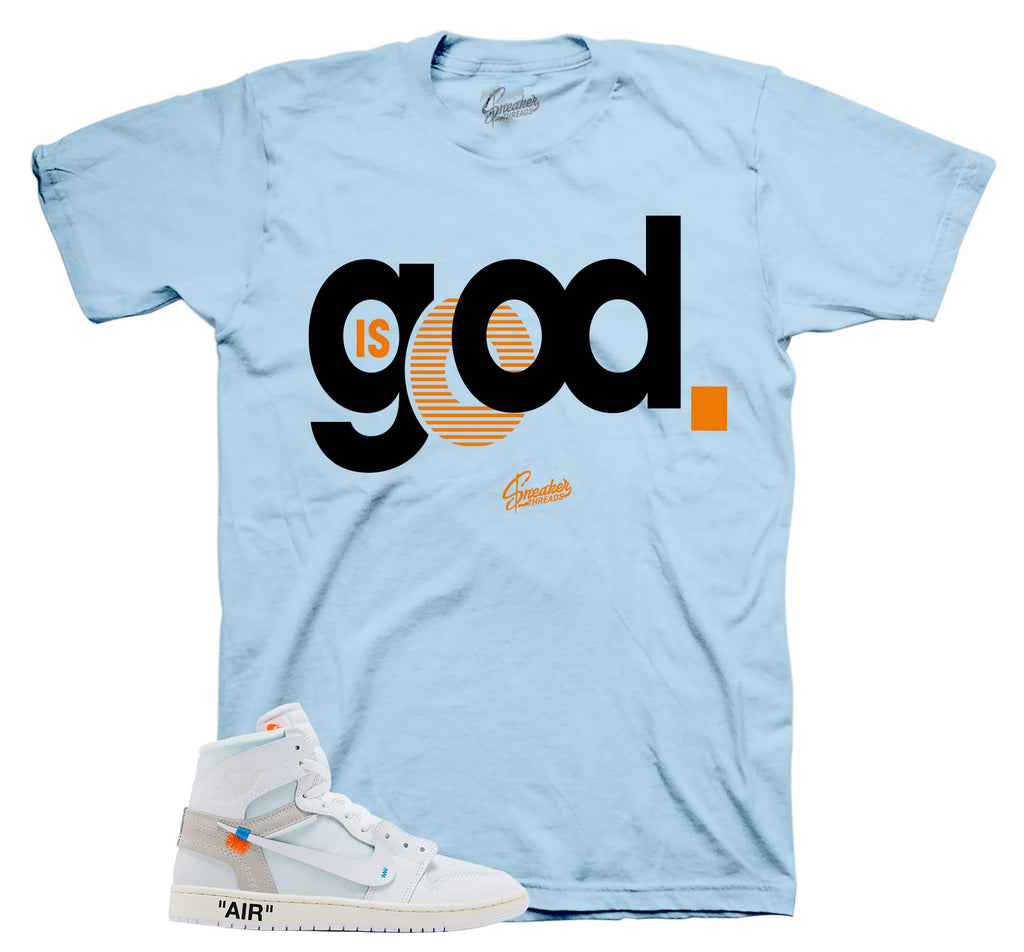 Retro 1 Alaska White God Is Good Shirt
