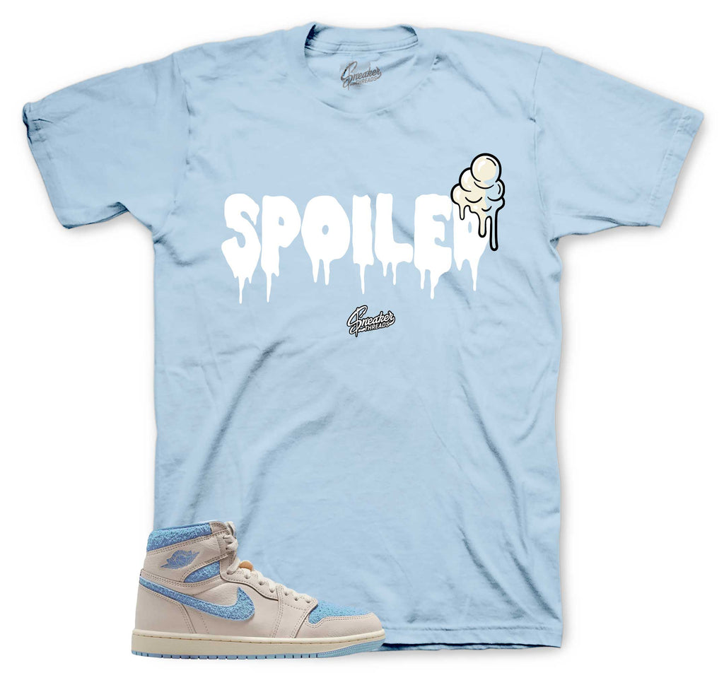 Retro 1 Psychic Blue Spoiled Shirt