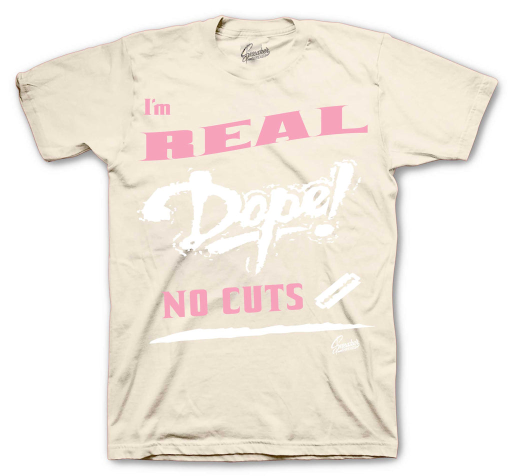 Retro 1 Travis Scott Shy Pink No Cuts Shirt