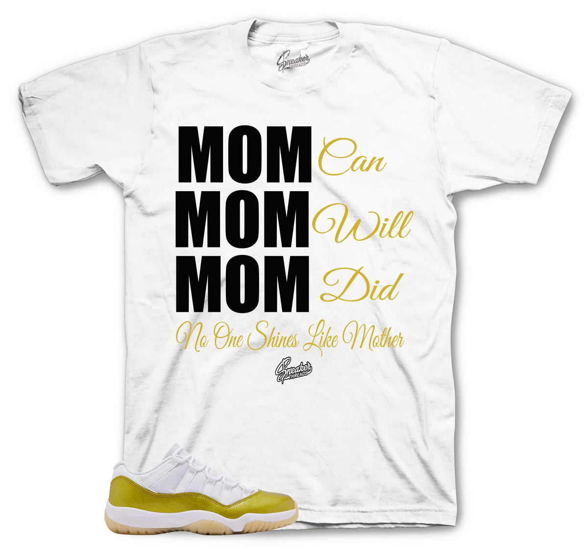 Retro 11 Mothers Day Mom Can Shirt