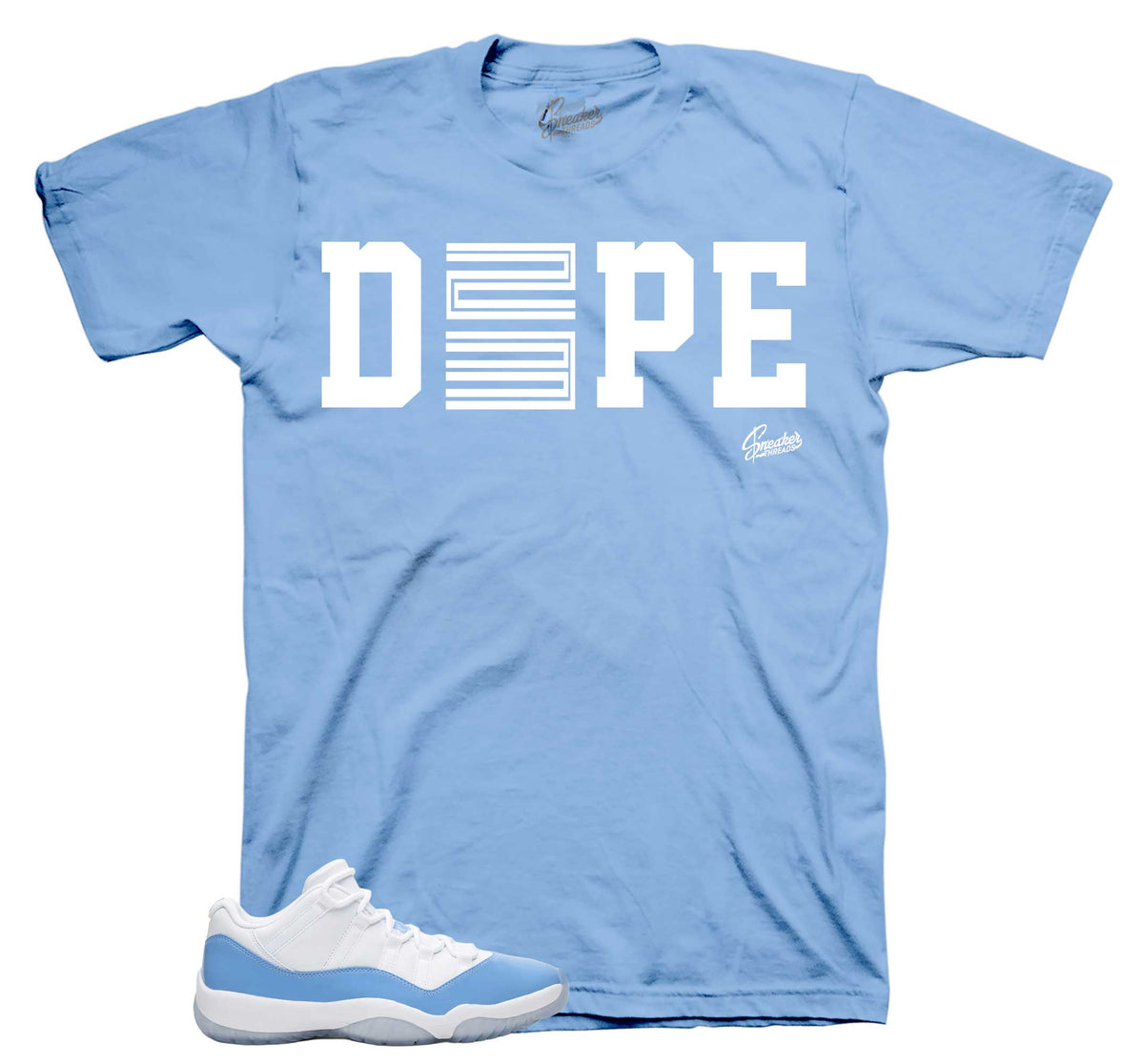 Retro 11 University Blue Dope Shirt