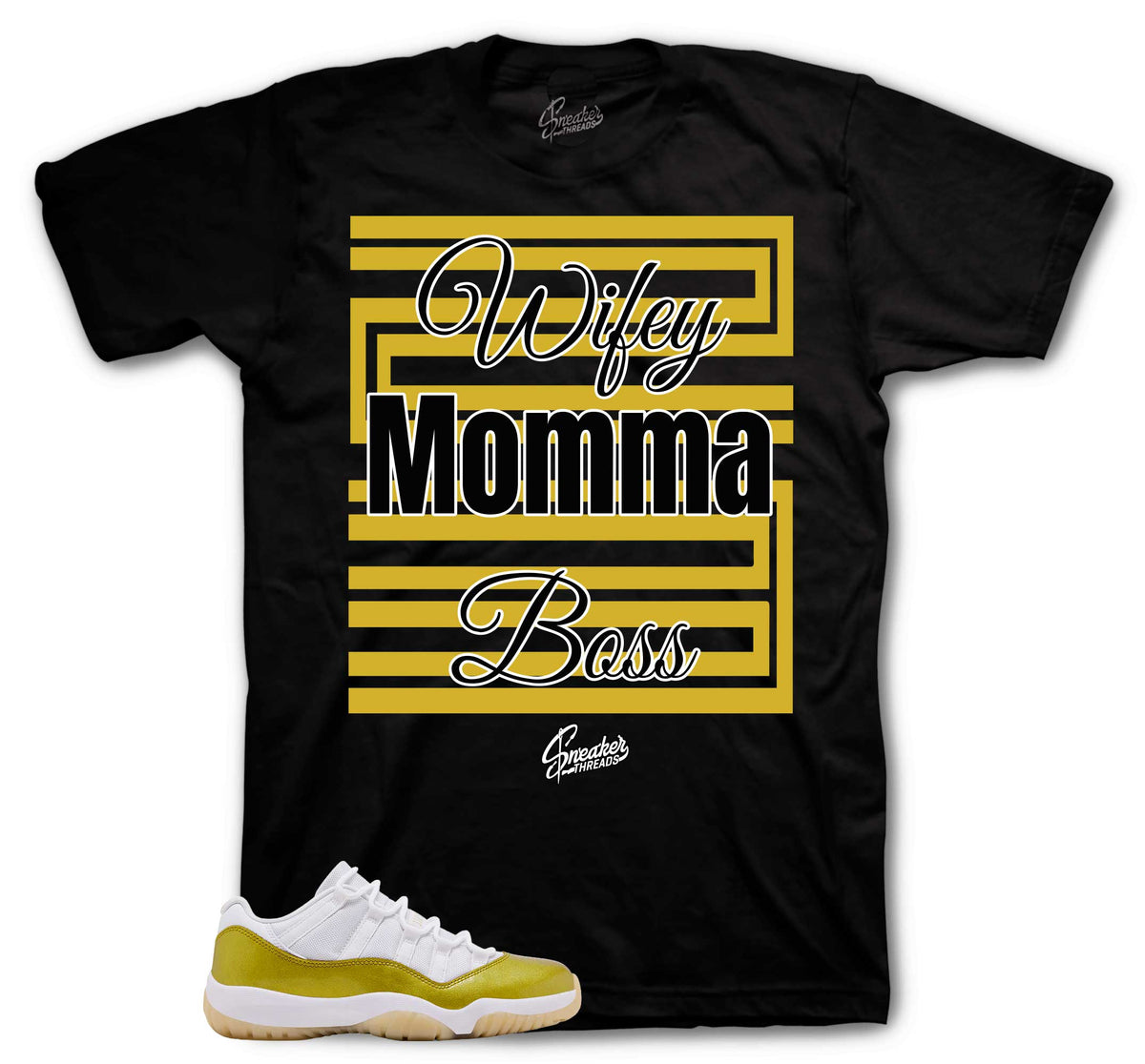 Retro 11 Mothers Day Wifey Momma Boss Shirt