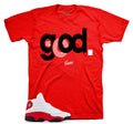 Retro 13 Chicago God is Good Shirt