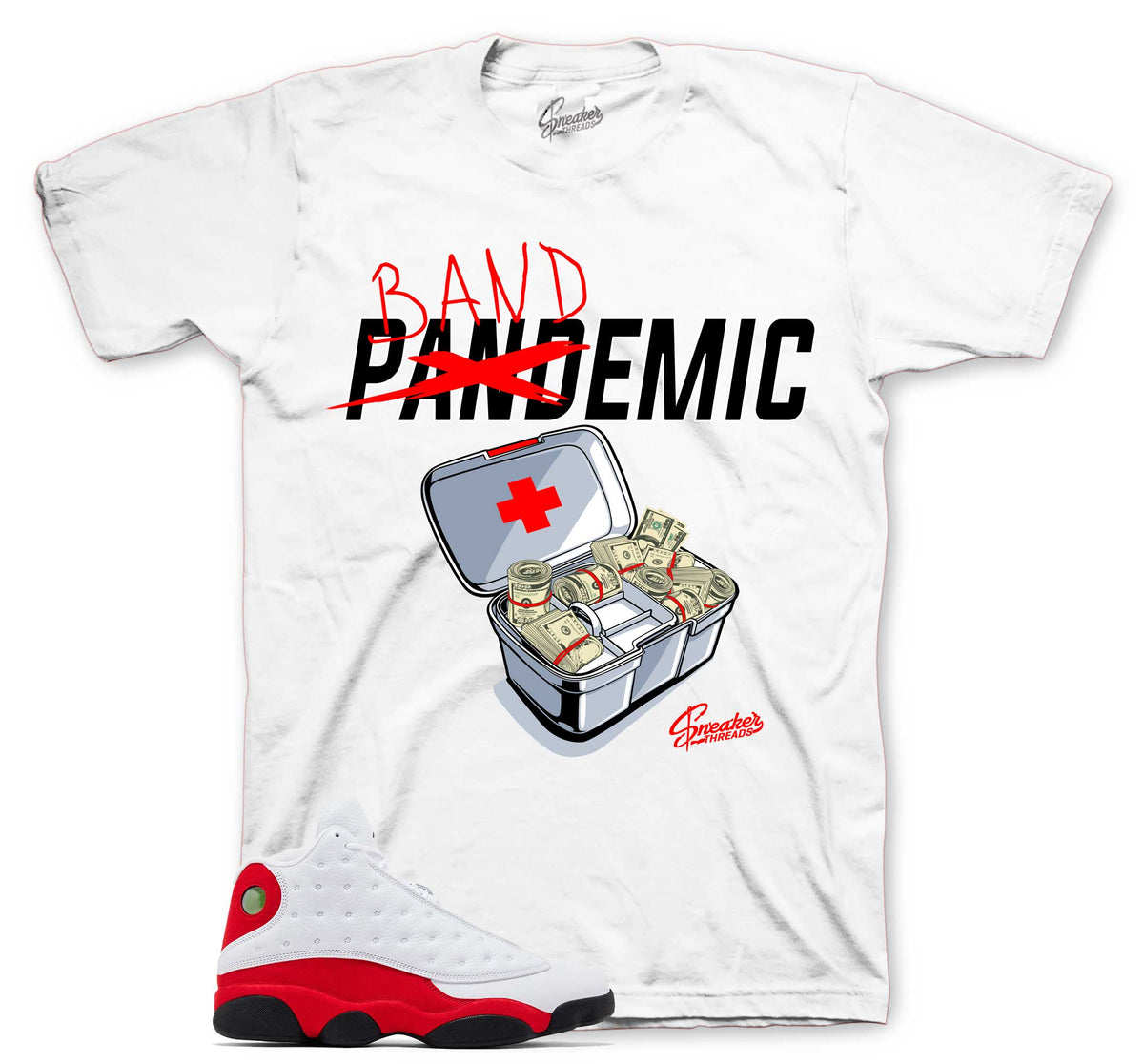 Retro 13 Chicago Bandemic Shirt