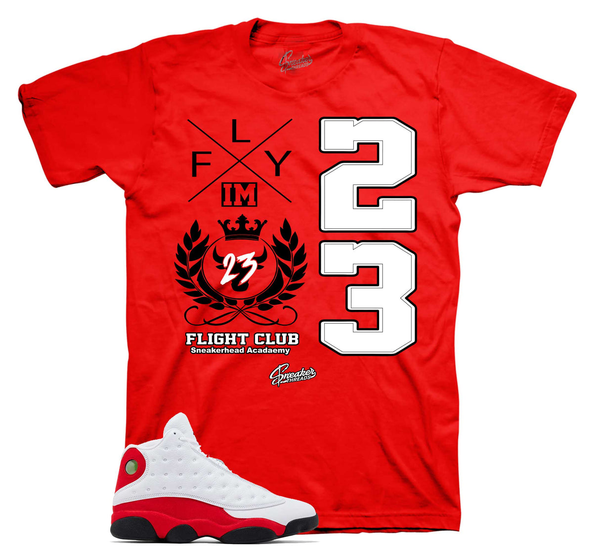 Retro 13 Chicago Flight Crest Shirt