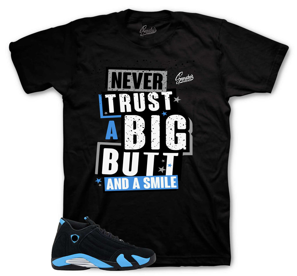 Retro 14 University Blue Never Trust Shirt