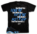 Retro 14 University Blue Trust The Process Shirt