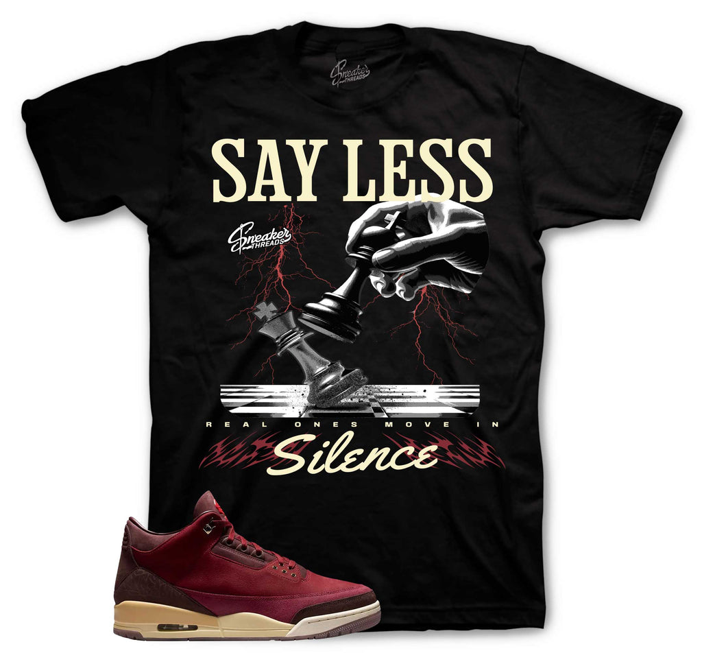 Retro 3 BIN 23 Say Less Shirt