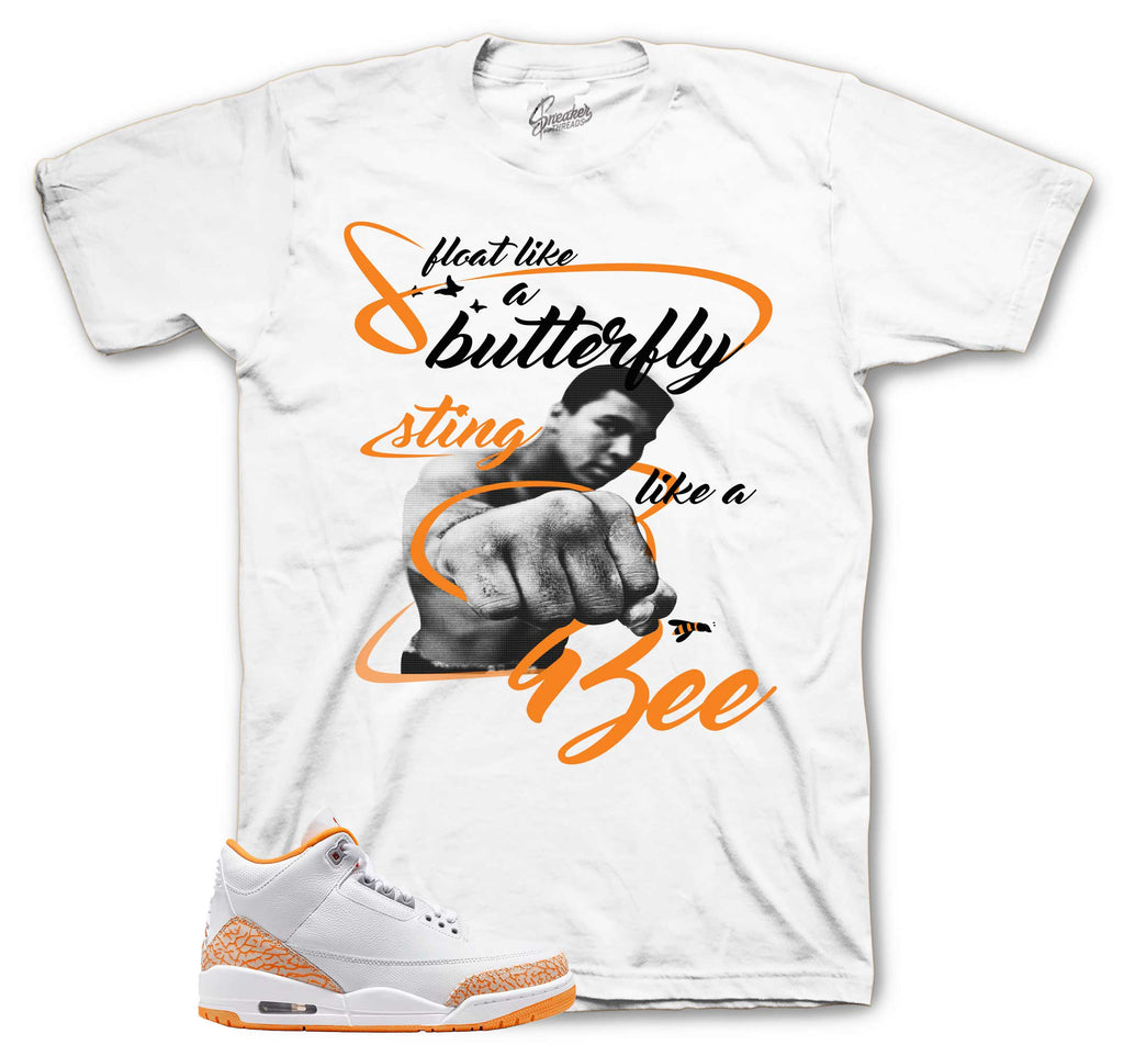 Retro 3 Orange Citrus Sting Shirt