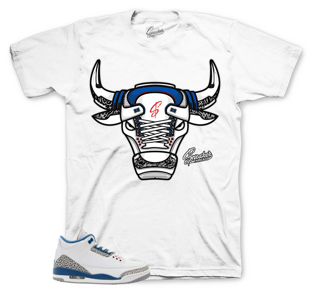 Retro 3 True Blue War Bully Shirt