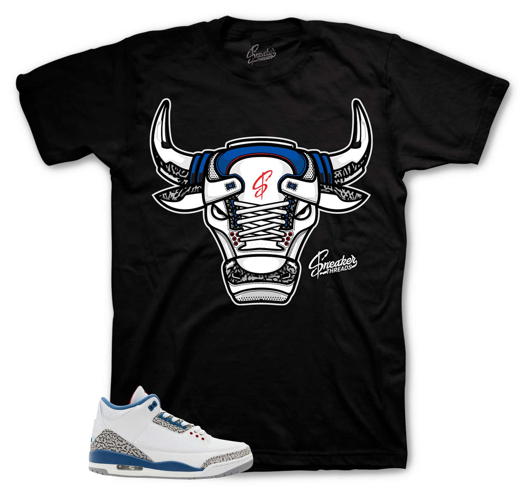 Retro 3 True Blue War Bully Shirt