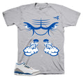 Retro 3 True Blue Raging Face Shirt