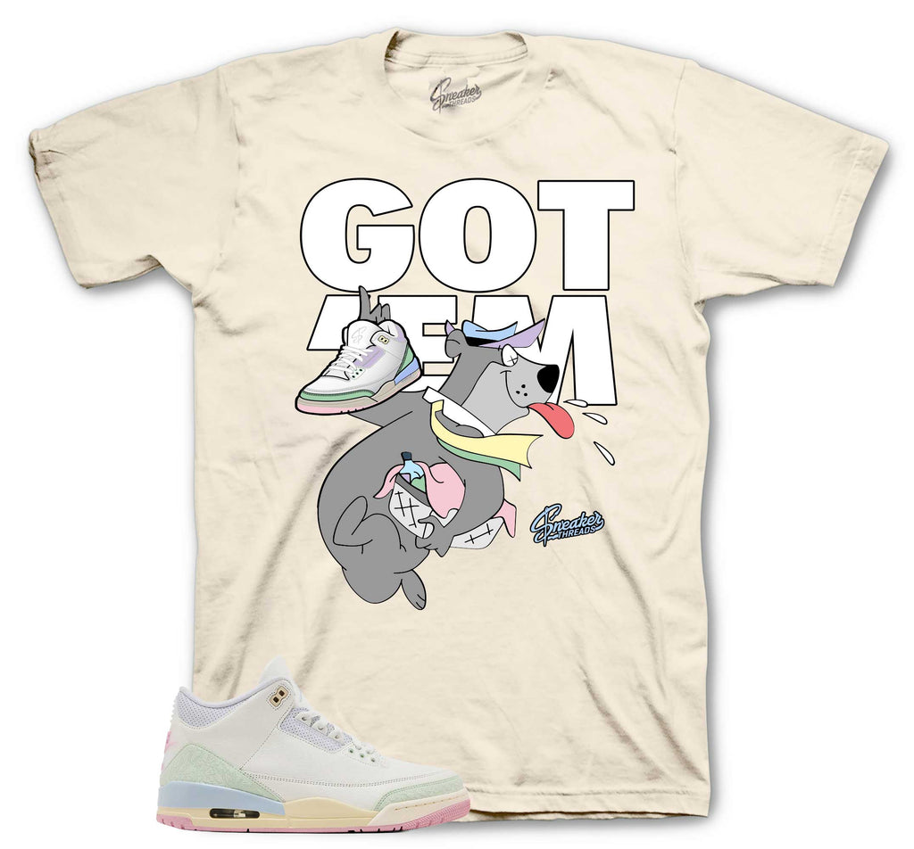 Retro 3 Spring Is In Air Finessed Shirt